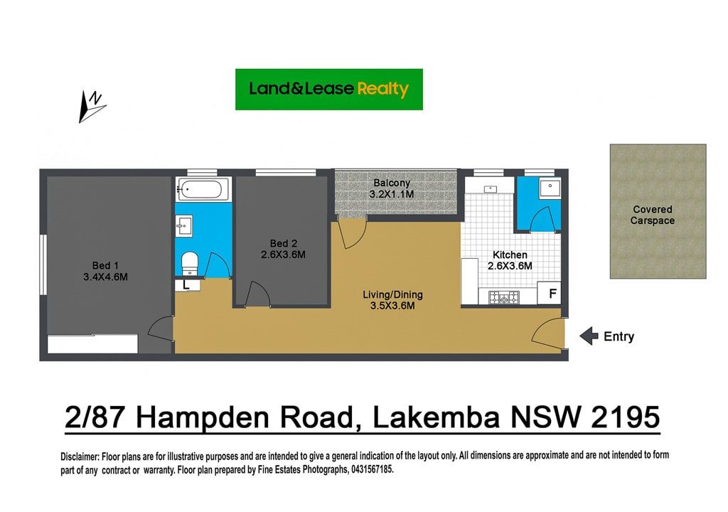 2/87 Hampden Road LAKEMBA NSW