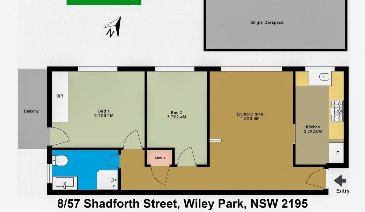 8/57 Shadforth Street WILEY PARK NSW