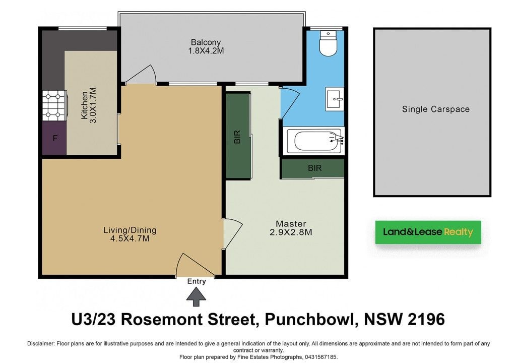 3/23 Rosemont Street PUNCHBOWL NSW