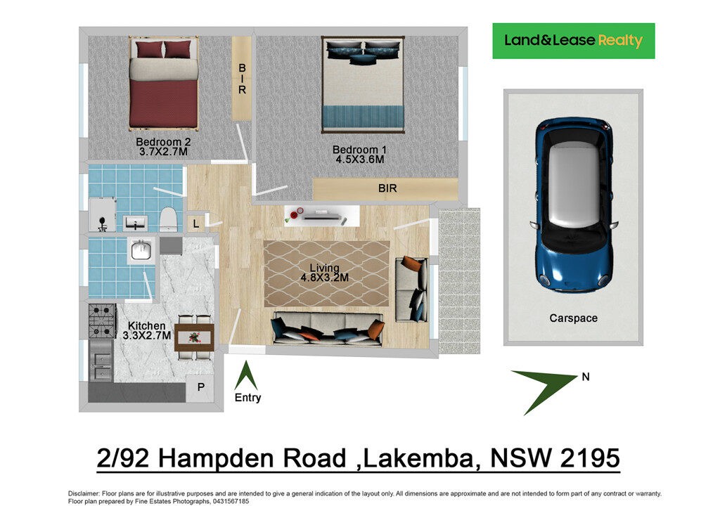 2/92 Hampden Road LAKEMBA NSW