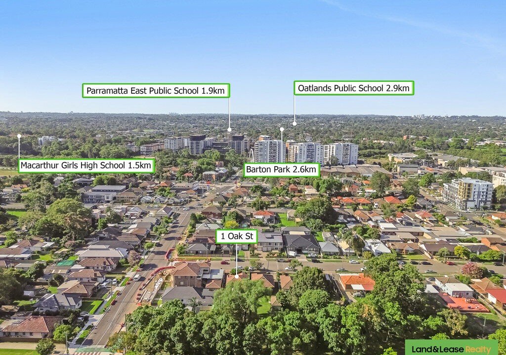 1 Oak Street PARRAMATTA NSW