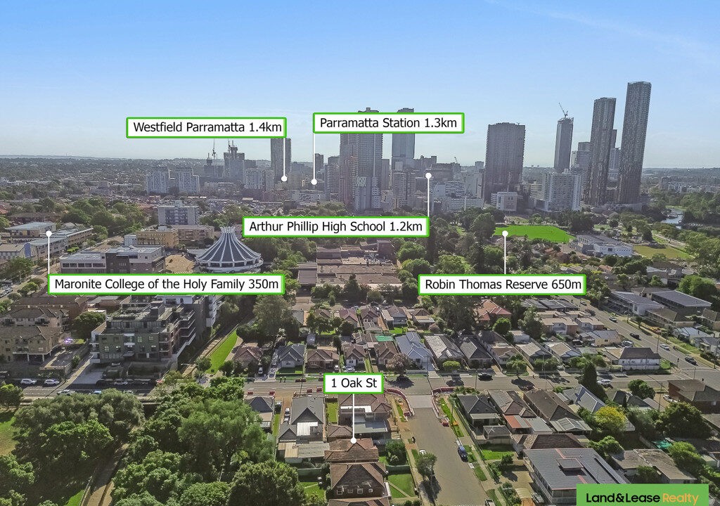 1 Oak Street PARRAMATTA NSW