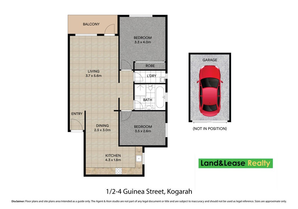 1/2A-4 Guinea Street KOGARAH NSW