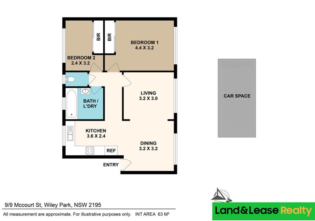 9/9 Mccourt Street WILEY PARK NSW